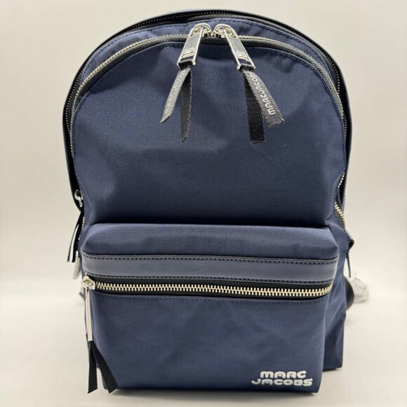 MARC JACOBS Trek nylon medium women's backpack -Midnight blue - Picture 3 of 14